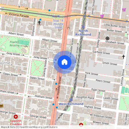 8/83 Hoddle St, Richmond VIC 3121