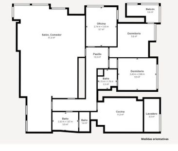 3 room luxury Flat for rent in Valencia - Foto 2