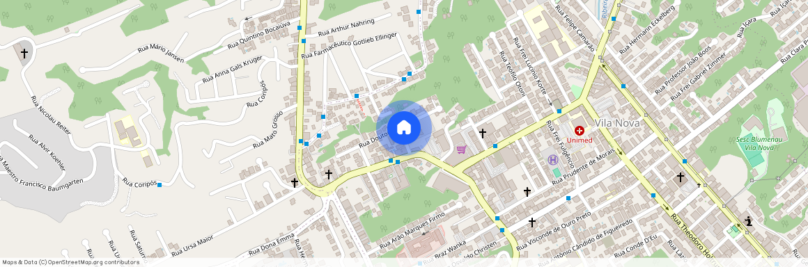 Rua Edith Gaertner, 57, Blumenau, Blumenau - SC, 89035-180, Brazil
