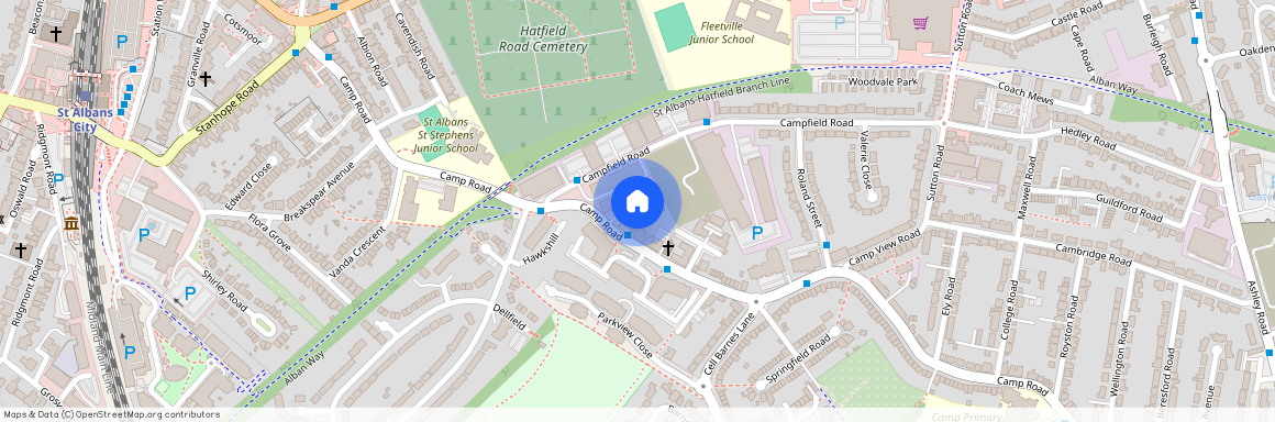 Camp Road, Avenue Road, St Albans, AL1 5JN