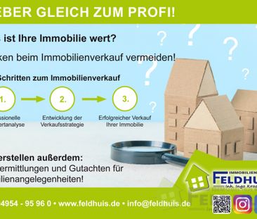 Gemütliche Oberwohnung mit ausgebauten Spitzboden in Moormerland- N... - Photo 1