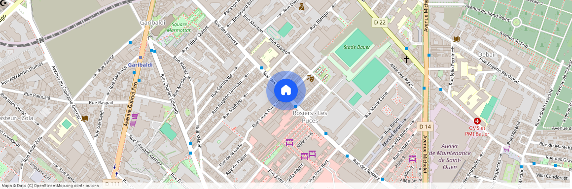 Building Rue des Rosiers - checkmyguest - 1348088, Rue des Rosiers, Saint-Ouen-Sur-Seine