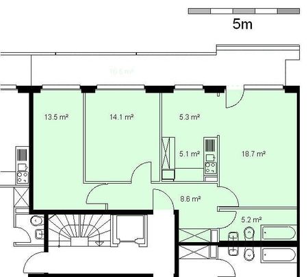 Tolle Wohnung mit grosszügigem Balkon an ruhiger Lage - Foto 5
