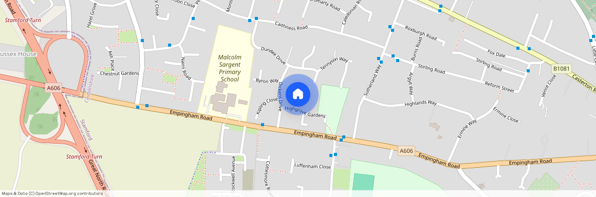 Carisbrooke Grove, Stamford