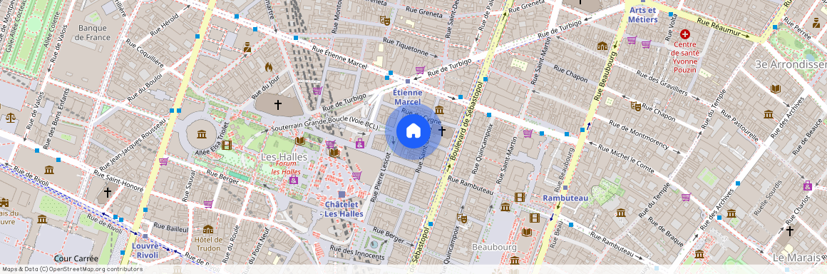 Rue de la Grande Truanderie, Francja, Paris