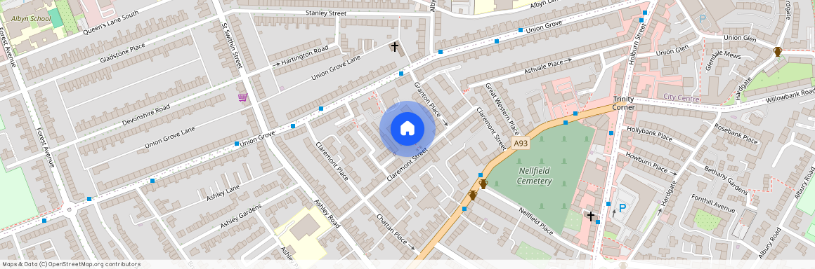 Aspire Grove, Claremont Street, AB10