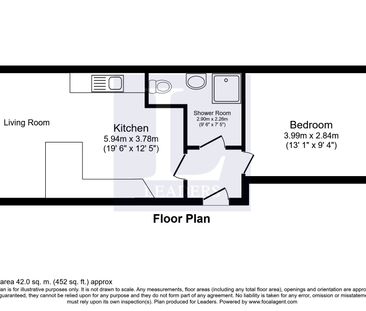 1 bedroom house to rent Hastings, TN34 - Photo 6