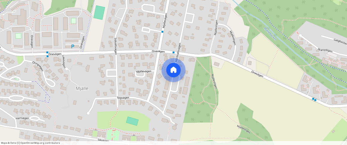 Hårdvallsvägen, Frösön