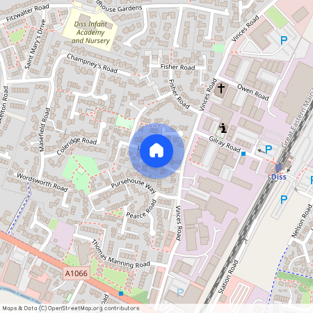 Lord Road, Diss, IP22