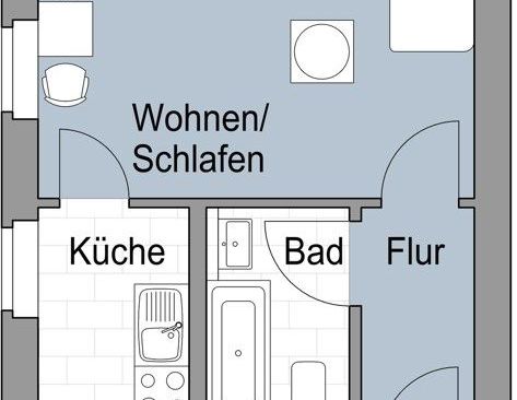 1-Zimmerwohnung im Herzen von Neukölln ! - Foto 1