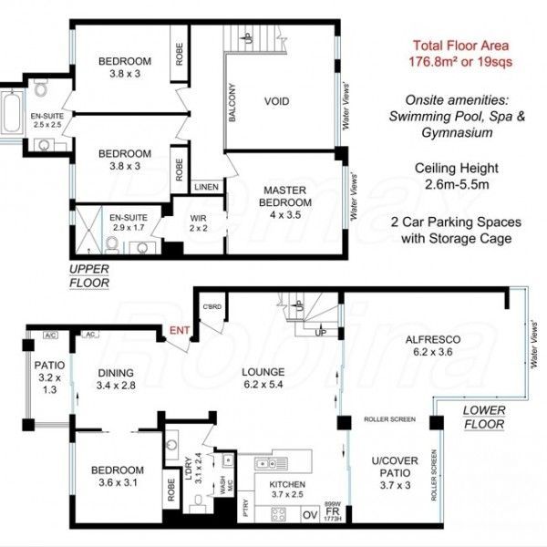 Resort-Style Waterfront Sub-Penthouse in The Reserve, Varsity Lakes - Photo 1