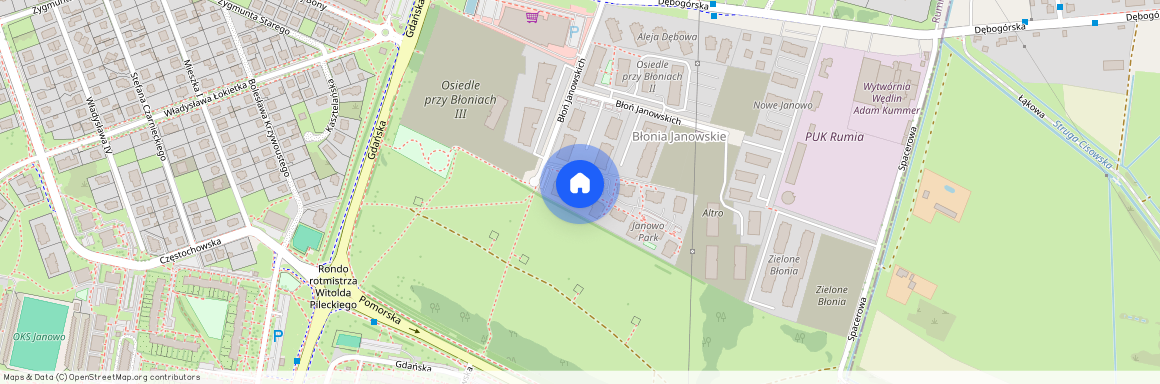 Błoń Janowskich 45, Rumia, wejherowski, pomorskie