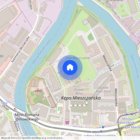 ul. Mieszczańska, Nadodrze, Śródmieście, Wrocław, dolnośląskie