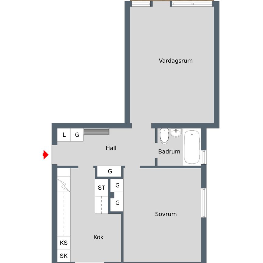 Östermalmsvägen, Finspång - Foto 1