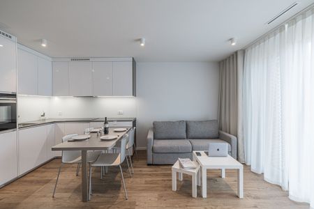Appartement moderne d’une chambre – Tout neuf et entièrement meublé – Rue du Jura 13, Genève ! - Foto 5