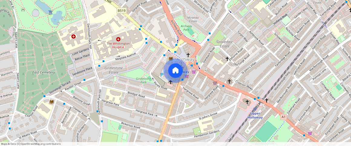 Vantage Point, Junction Road, Archway, London, N19