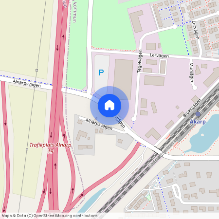 Alnarpsvägen, Åkarp