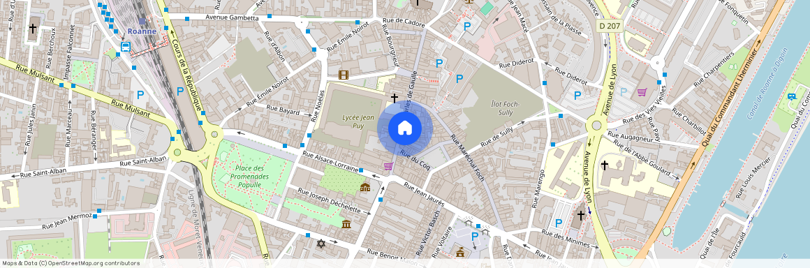 Roanne, 18 Rue Charles de Gaulle, 42300