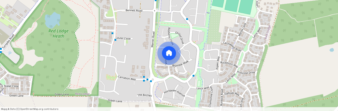 Mistletoe Close, Red Lodge, Bury St. Edmunds, Suffolk, IP28