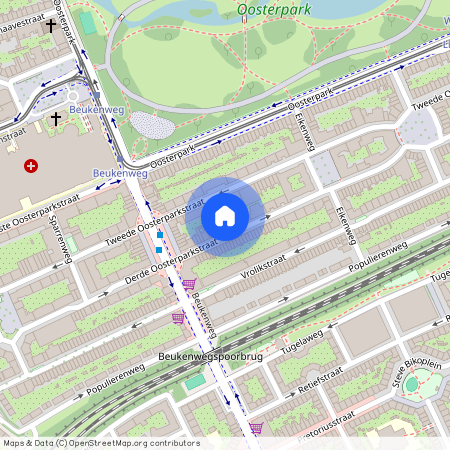 Derde Oosterparkstraat 135-C, Oosterparkbuurt-Zuidoost, 1092CS, Amsterdam