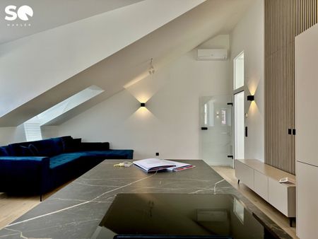 #SQ - STYLE DG-WOHNUNG GRENZE 2. BEZIRK BEIM AUGARTEN (GAUßPLATZ) & NÄHE DONAUKANAL (U4) mit FERNBLICK [NEUWERTIG] - Foto 2