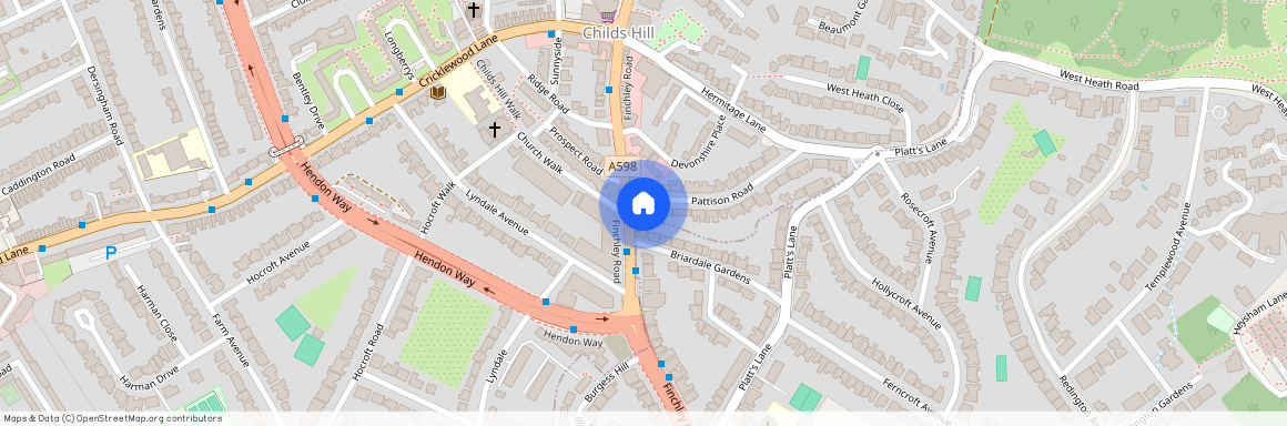 Finchley Road, Child's Hill, NW2