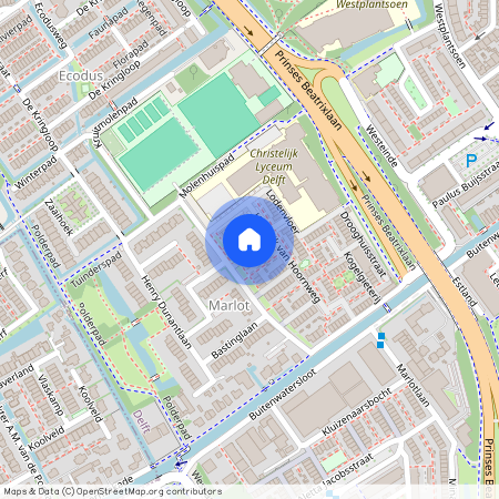 Marlot, 2614 JZ, Lambrecht van Linschotenstraat, Delft