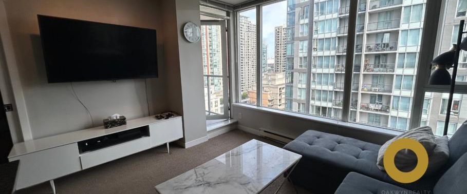 Furnished 1Bed 1Bath + Den in the heart of DT!!! | 1001 Richards Street, Vancouver - Photo 1