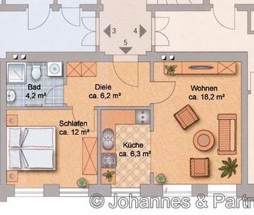 01187 Dresden - Plauen , Zwickauer Straße 124 WE 8 - Photo 3