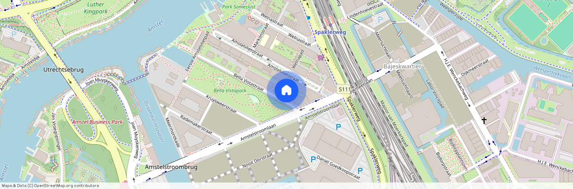 Bella Vistastraat 188, Amstelkwartier-Noord, 1096GM, Amsterdam