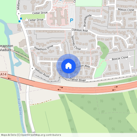 Station Road, Thrapston, NN14