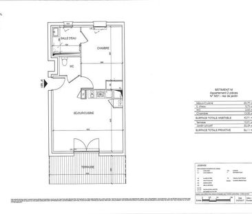 Location Appartement 2 pièces 42m² ST JORY 31790 - Photo 4