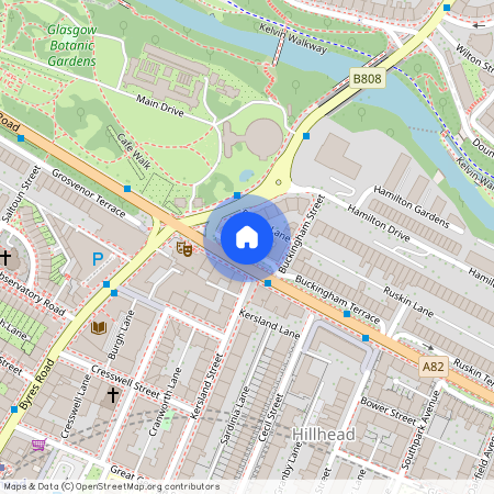 Buckingham Terrace, Hillhead, G12 8ED