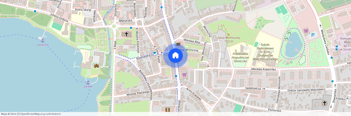 ks. kard. Stefana Wyszyńskiego, ZACHODNIOPOMORSKIE, CENTRUM, Szczecin