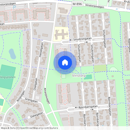 Smultrongatan 1H, Lomma