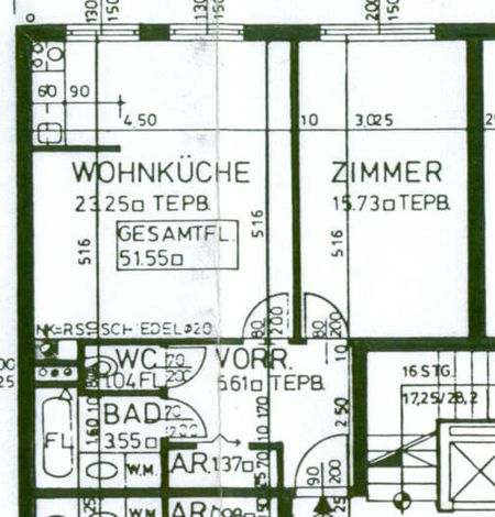 Hofseitige 2-Zimmer Wohnung nahe Wielandpark in 1100 Wien zu mieten - Foto 5