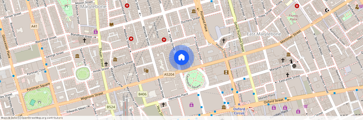 Queen Anne Street, Marylebone, W1G, London