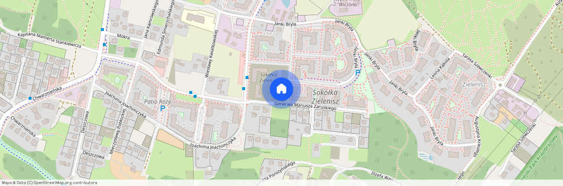 ul. bpa Antanasa Baranauskasa, Wiczlino, Gdynia, pomorskie