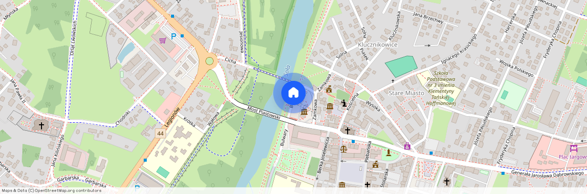 ul. Bulwary, Oświęcim, oświęcimski, małopolskie