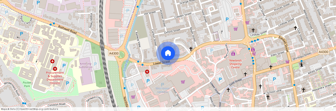 Lower Street, Kettering, Northamptonshire, NN16 8DL