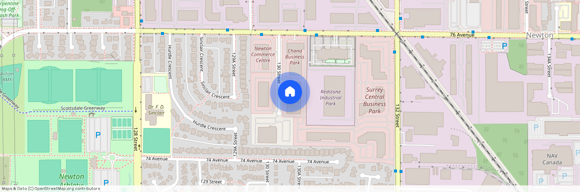 google map, Surrey, Surrey, Metro Vancouver, V3W 1H8