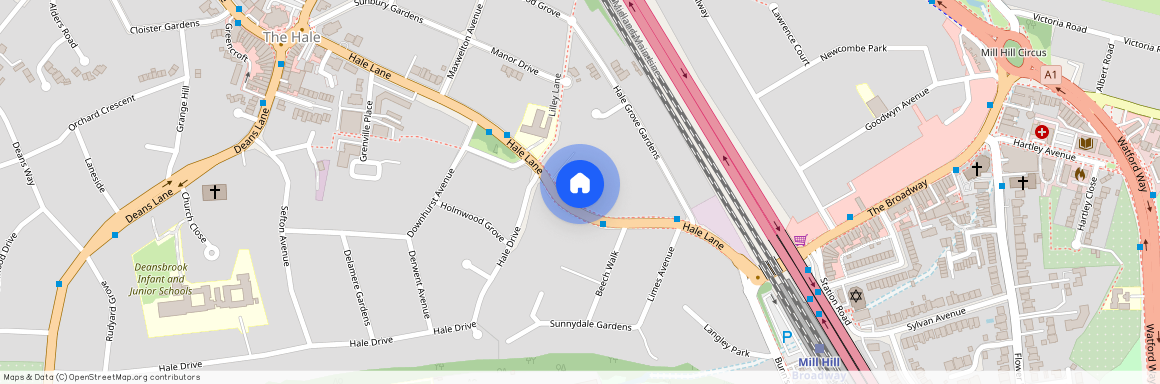 Hale Lane, Mill Hill, NW7