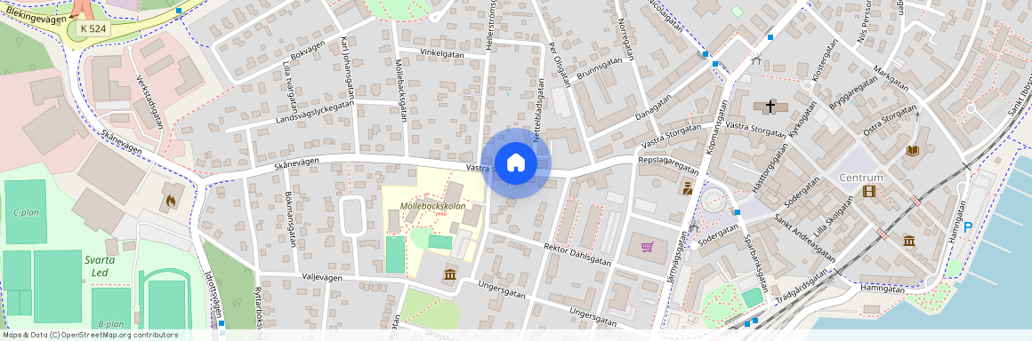 Västra storgatan, Sölvesborg