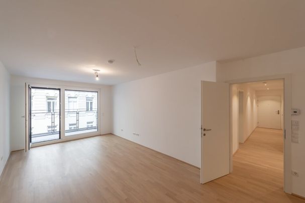 Six in the City: Premium 3-Zimmer Neubauwohnung mit Loggia, BESTLAGE! - Photo 1