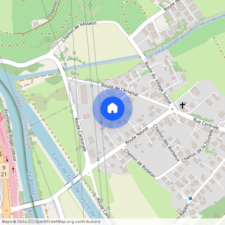 Route de l'Arsenal 9, Lavey-Village
