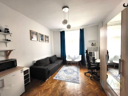 Bazczynszowa umeblowana kawalerka z ogrzewaniem miejskim (blisko AGH, politechnika) - Photo 3