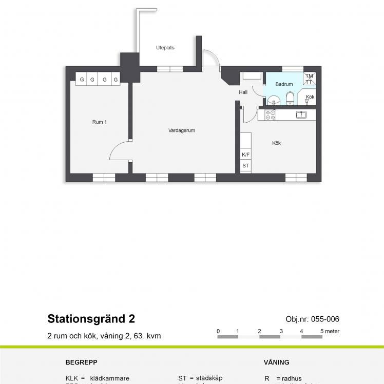 Bostad: Stationsgränd 2 (055-006) - Photo 2