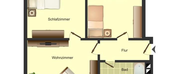 Demnächst frei! 3-Zimmer-Wohnung in Bergkamen Weddinghofen - Foto 1