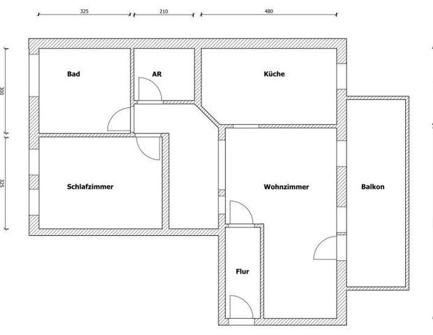 Sanierte 2-Raumwohnung mit Balkon - Photo 1