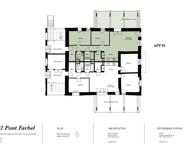 Nouvelle construction - Appartement de 3,5 pièces - Photo 1